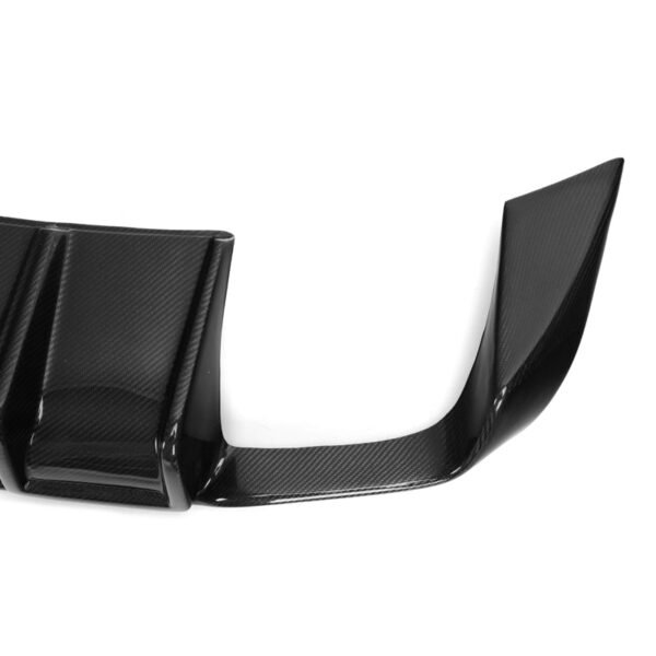 KB Style Carbon Fiber Rear Diffuser - Audi RS3 / S3 / A3 S Line - Image 5