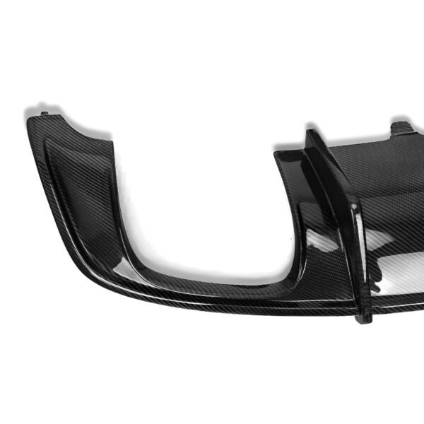 KB Style Carbon Fiber Rear Diffuser With Brake Light - Audi B9 A5 & S5 - Image 2
