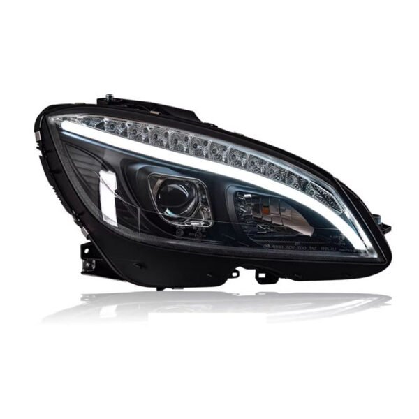 LCI Style LED Headlights - Mercedes Benz W204 C Class - Image 4