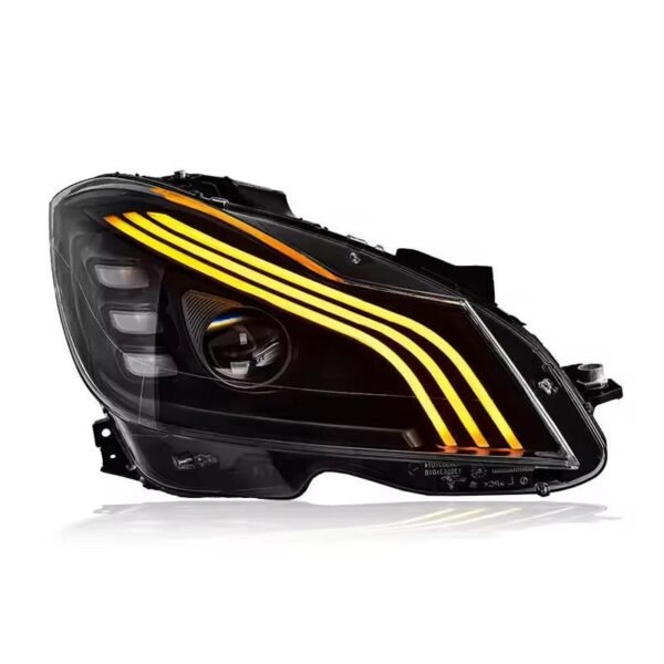 LCI Style LED Headlights - Mercedes Benz W204 C Class LCI - Image 3