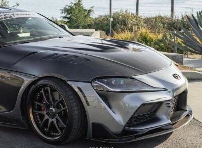 LW Style Carbon Fiber Front Hood - Toyota A90 GR Supra