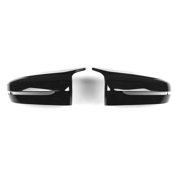 M Gloss Black Mirror Cap Set - BMW G Chassis - Image 3