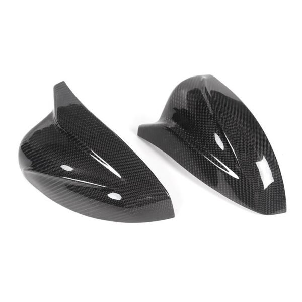 M Style Carbon Fiber Mirror Cap Set - Audi RS3/S3/A3 - Image 3