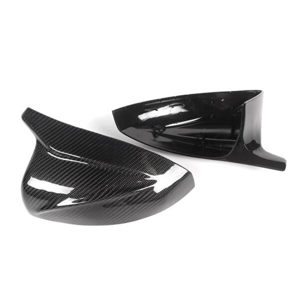M Style Carbon Fiber Mirror Cap Set - Audi RS3/S3/A3 - Image 4