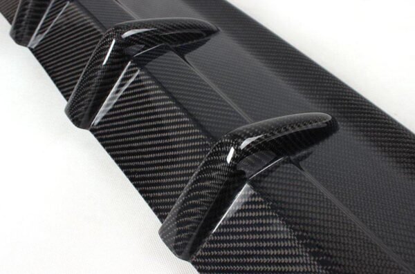 M Tech Carbon Fiber Rear Diffuser w/ Quad Exhaust - BMW E92 / E93 3 Series - Image 3