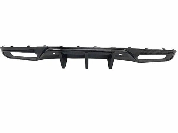 MC Style Carbon Fiber Rear Diffuser - Mercedes Benz W205 C63 AMG C-Class - Image 5