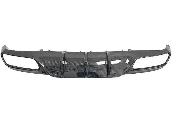MC Style Carbon Fiber Rear Diffuser - Mercedes Benz W205 C63 AMG C-Class - Image 7