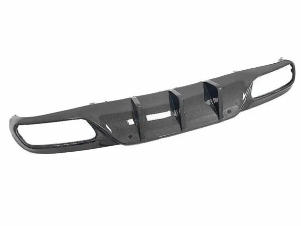 MC Style Carbon Fiber Rear Diffuser - Mercedes Benz W205 C63 AMG C-Class - Image 8