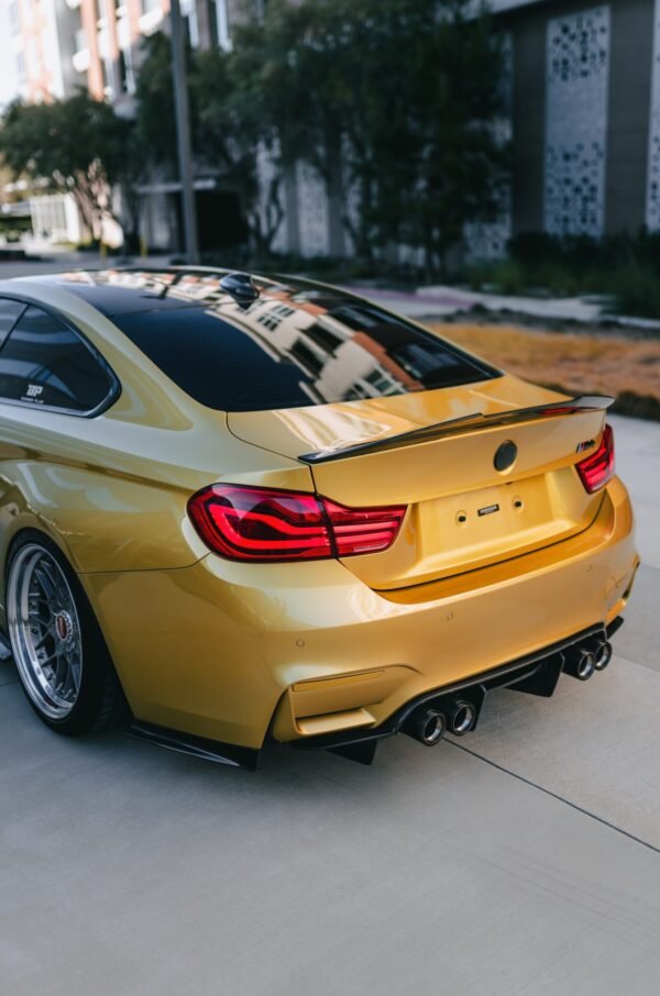 MP Style Carbon Fiber Exhaust Tip Set - BMW F80 M3, F82/F83 M4 & F82 M2 - Image 3