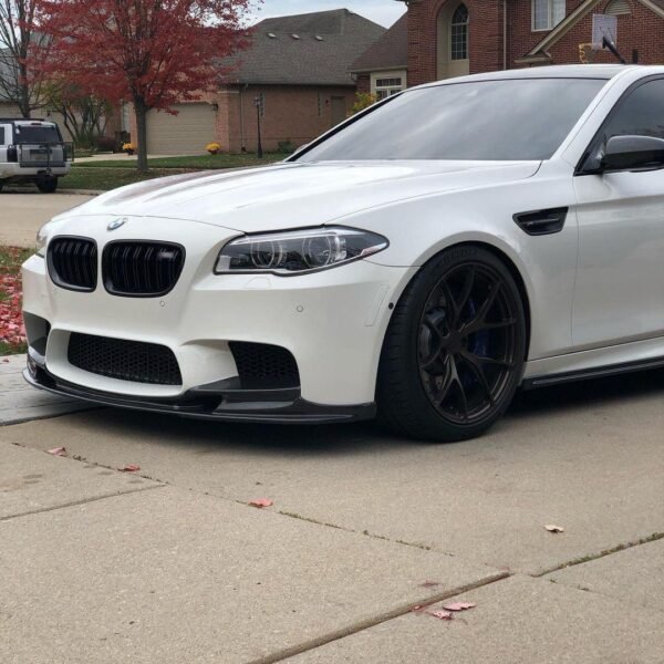 MP Style Carbon Fiber Front Lip - BMW F10 M5 - Image 3