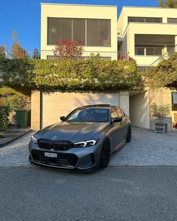 MP Style Carbon Fiber Front Lip - BMW G20 3 Series - Image 3
