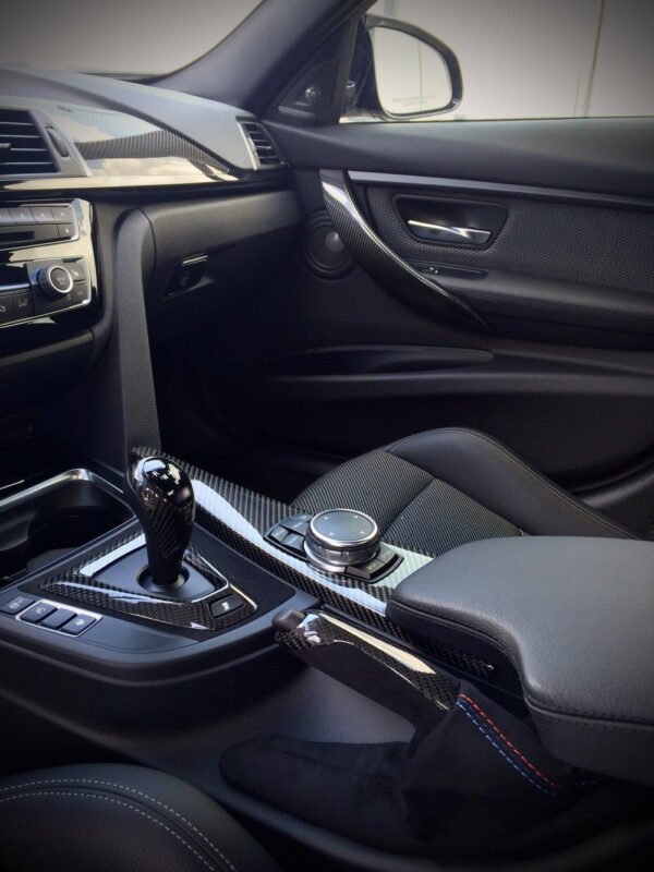MP Style Carbon Fiber Gear Shifter - BMW F80 M3 | F82/F83 M4 | F87 M2 - Image 4