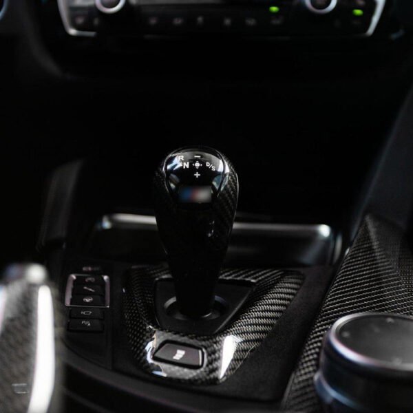 MP Style Carbon Fiber Gear Shifter - BMW F80 M3 | F82/F83 M4 | F87 M2 - Image 5