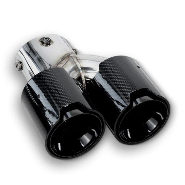 MP Style Carbon Fiber Quad Exhaust Tip Set - BMW G20 3 Series & G22/G23/G26 4 Series - Image 5