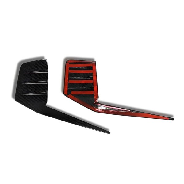 MP Style Carbon Fiber Rear Bumper Side Trim - BMW G87 M2 - Image 4