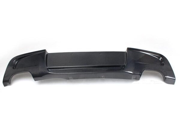 MP Style Carbon Fiber Rear Diffuser - BMW E87 1 Series - Image 3