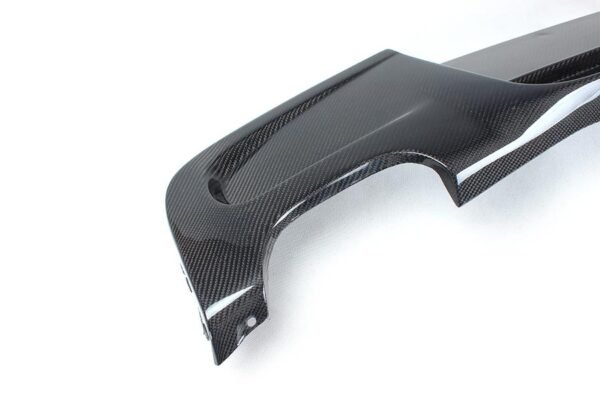 MP Style Carbon Fiber Rear Diffuser - BMW E87 1 Series - Image 5