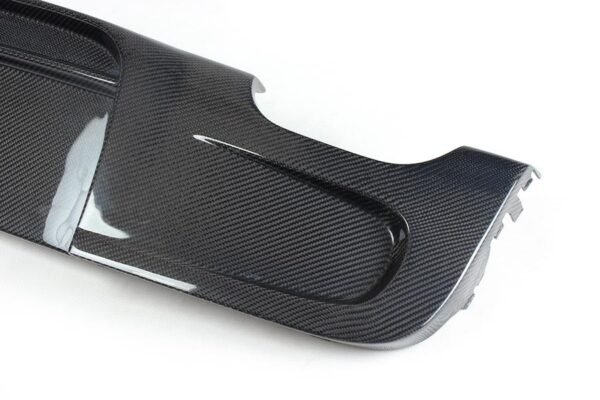 MP Style Carbon Fiber Rear Diffuser - BMW E87 1 Series - Image 6