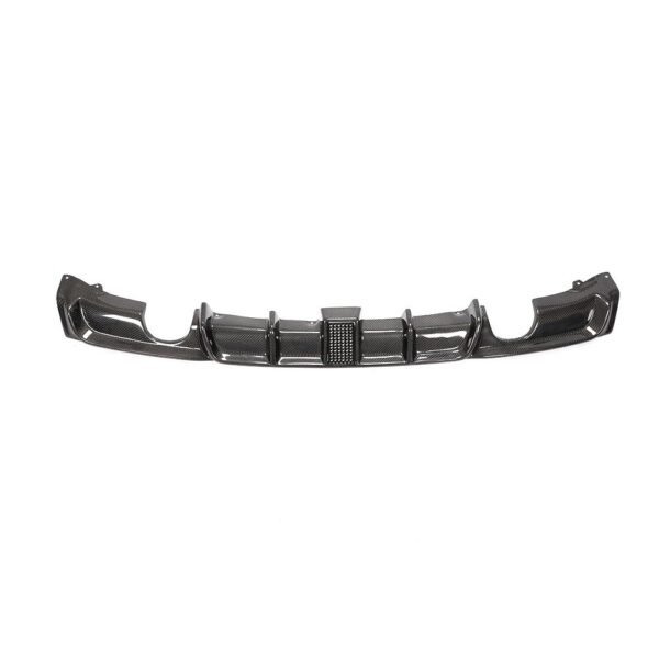 MP Style Carbon Fiber Rear Diffuser w/ Brake Light - BMW F30 3 Series - Image 10