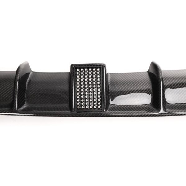 MP Style Carbon Fiber Rear Diffuser w/ Brake Light - BMW F30 3 Series - Image 3