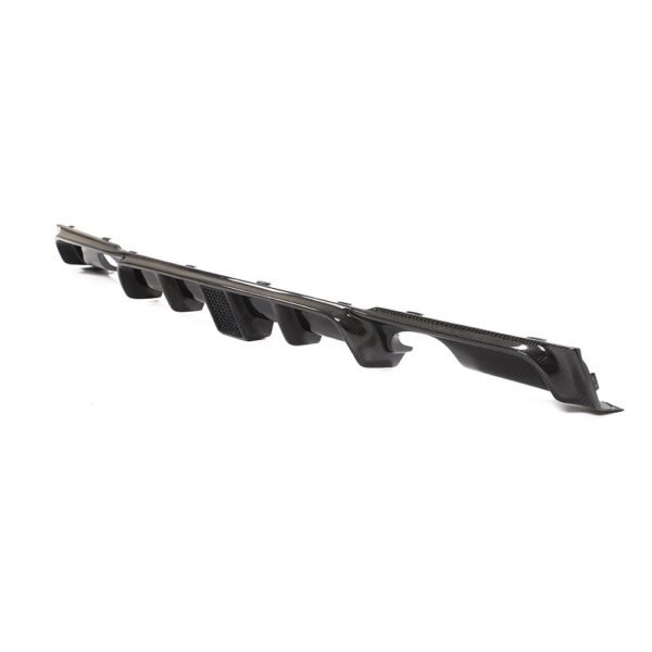 MP Style Carbon Fiber Rear Diffuser w/ Brake Light - BMW F30 3 Series - Image 6