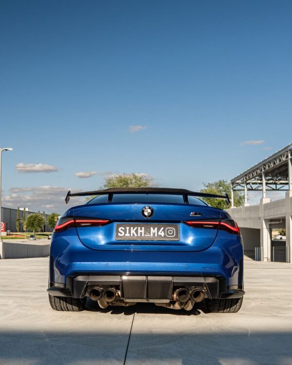 MP Style Carbon Fiber Rear Wing - BMW G80 M3 & G82 M4