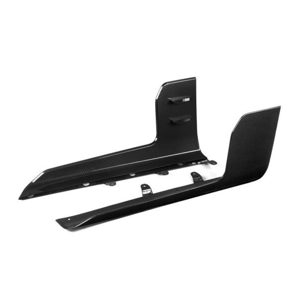 MP Style Carbon Fiber Side Skirt Winglets - BMW G87 M2 - Image 3