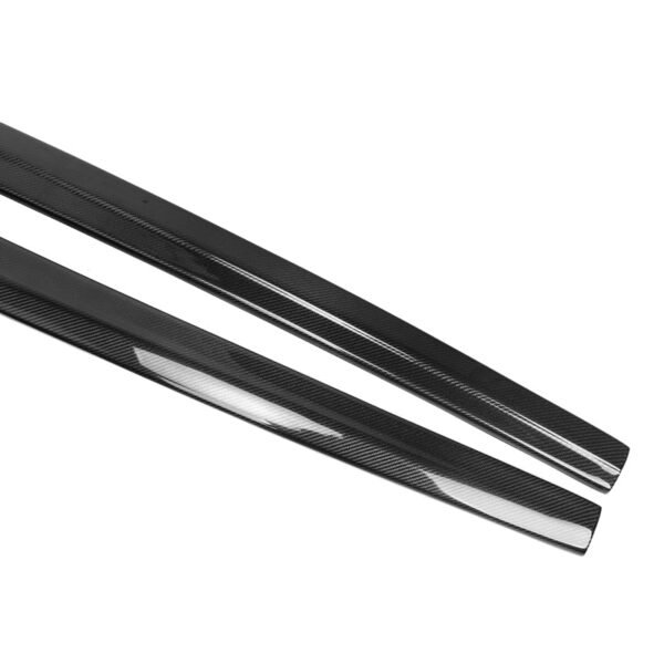 MP Style Carbon Fiber Side Skirts - Audi RS3 / S3 / A3 S Line - Image 5