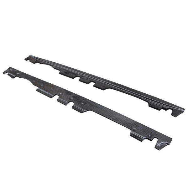 MP Style Carbon Fiber Side Skirts - BMW E90 / E92 / E93 M3 - Image 3