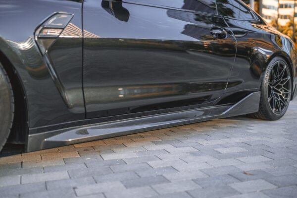 MP Style Carbon Fiber Side Skirts - BMW G80 M3 & G82/G83 M4 - Image 6