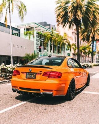 MP Style Carbon Fiber Trunk Spoiler - BMW E90 / E92 / E93 M3 & 3 Series