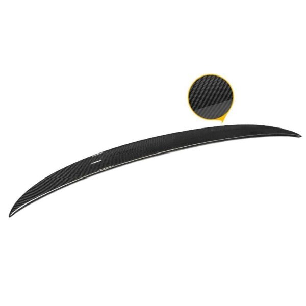 MP Style Carbon Fiber Trunk Spoiler - BMW F90 M5 & G30 5 Series - Image 3