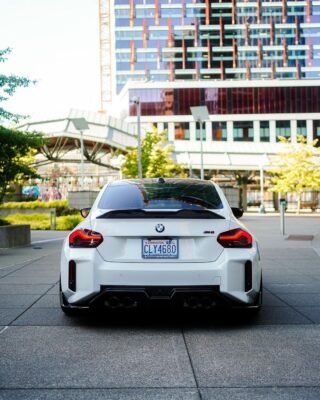 MP Style Carbon Fiber Trunk Spoiler - BMW G87 M2 & G42 2 Series