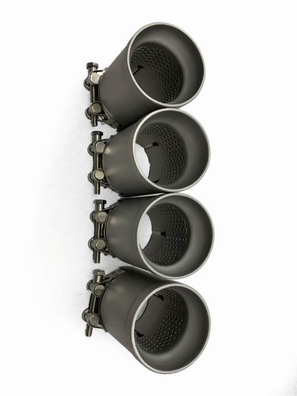 MP Style Matte Stainless Steel Exhaust Tip - Image 5