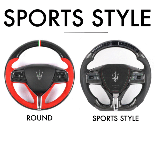 Maserati Base Style - Full Custom Steering Wheel - Image 3