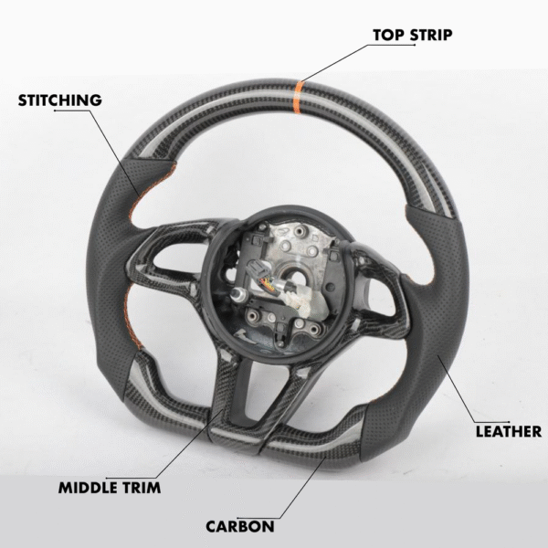 McLaren 720s - Full Custom Steering Wheel - Image 5