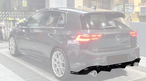 O Style Carbon Fiber Rear Diffuser - Volkswagen Golf 8 MK8 - Image 2