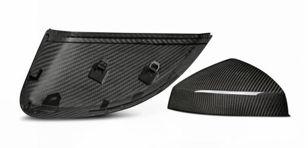 OEM Style Carbon Fiber Mirror Cap Set - Audi RS3 / S3 / A3 8V - Image 3