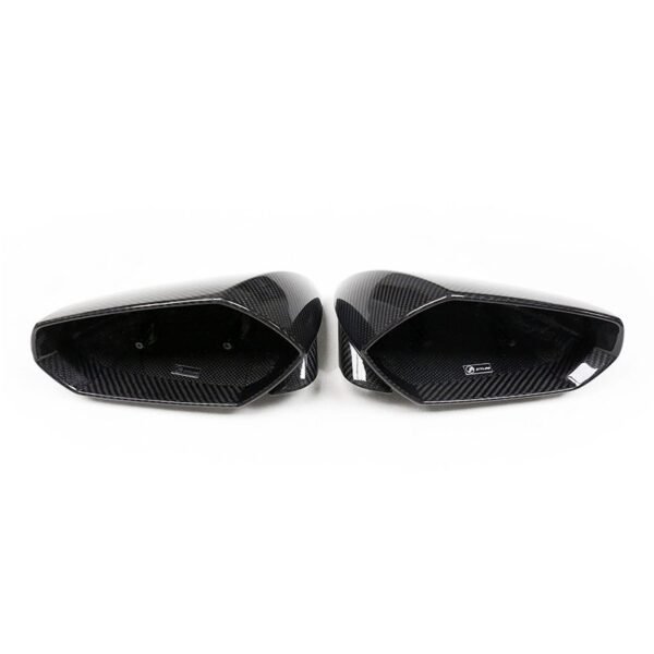OEM Style Carbon Fiber Mirror Cap Set - Lamborghini Huracan LP580, LP610, LP640 & EVO - Image 8