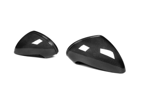 OEM Style Carbon Fiber Mirror Cap Set - Porsche 991 911 & 981 Cayman / Boxster - Image 2
