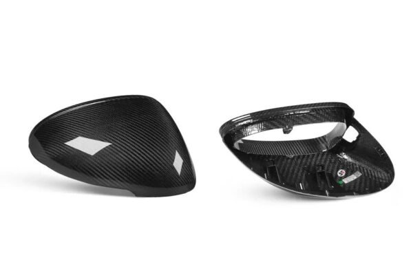 OEM Style Carbon Fiber Mirror Cap Set - Porsche Macan 95B - Image 2