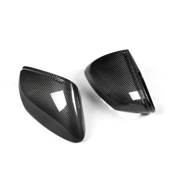 OEM Style Carbon Fiber Mirror Cap Set - Porsche Taycan & 911 - Image 3