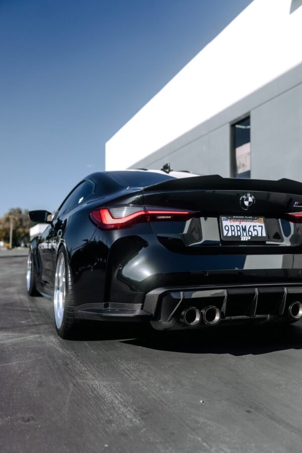 OEM Style Carbon Fiber Rear Canard Splitters - BMW G80 M3 & G82/G83 M4 - Image 2