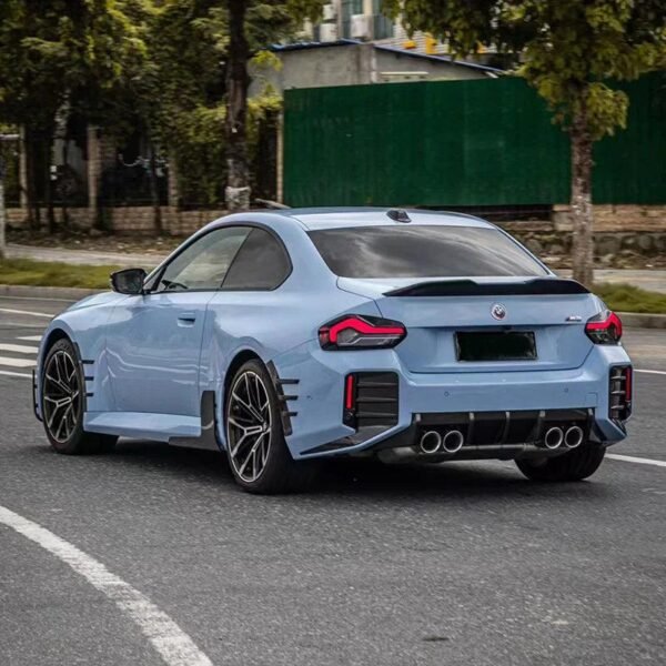 OEM Style Carbon Fiber Rear Diffuser - BMW G87 M2 - Image 2