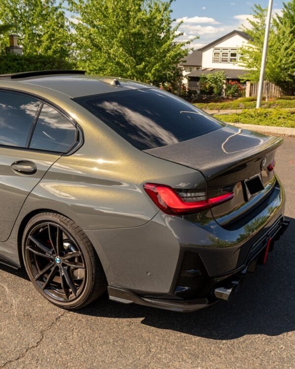 OEM Style Carbon Fiber Rear Trunk - BMW G80 M3 & G20 3 Series - Image 3