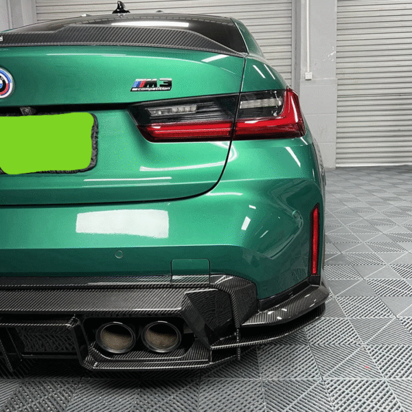 PSM Style Carbon Fiber Rear Diffuser - BMW G80 M3 & G82/G83 M4 - Image 3