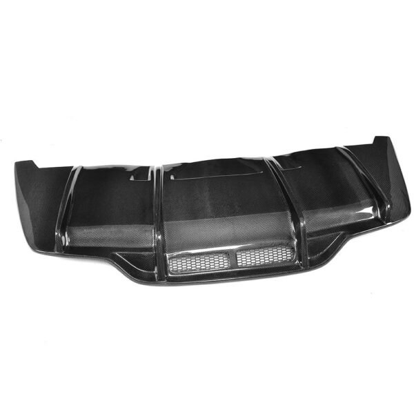 PSM Style Carbon Fiber Rear Diffuser - Mercedes Benz W205 C63 AMG - Image 2