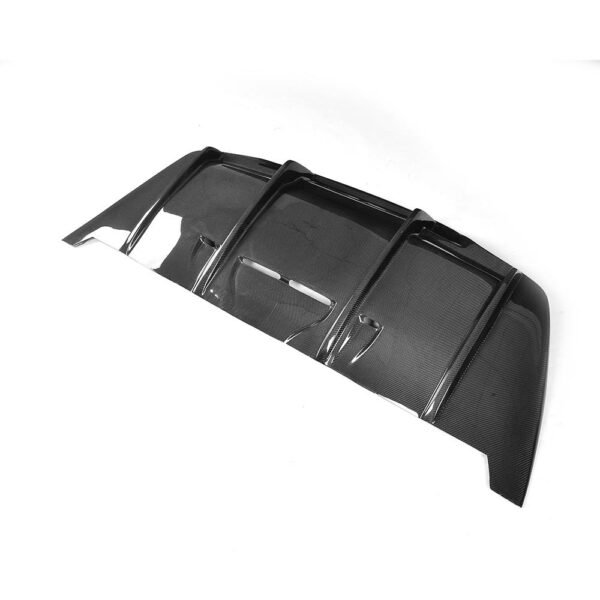 PSM Style Carbon Fiber Rear Diffuser - Mercedes Benz W205 C63 AMG - Image 5