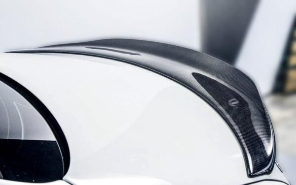 PSM Style Carbon Fiber Trunk Spoiler - Mercedes Benz W205 C-Class - Image 7