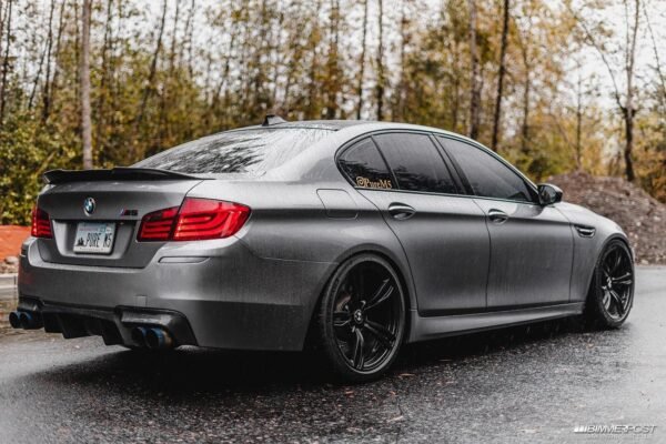PSM Style High Kick Carbon Fiber Trunk Spoiler - BMW F10 M5 & 5 Series